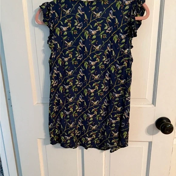 Porridge (Anthropologie) Ruffled Sleeveless Blouse - Picture 9 of 9